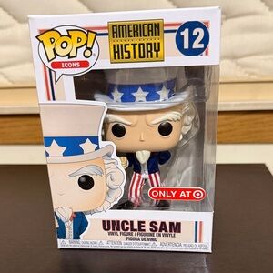 Funko Pop! Icons Uncle Sam in Red, White, and Blue